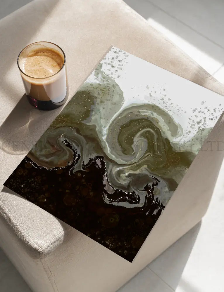Abstract Coastal Art Prints | Spiritual Wall Art | Set of Three