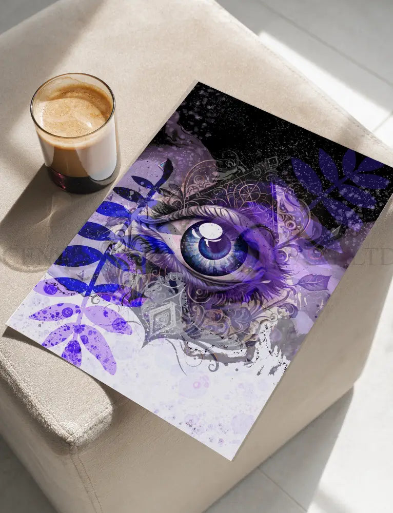 Meditation Art Print | Third Eye | Spiritual Wall Art