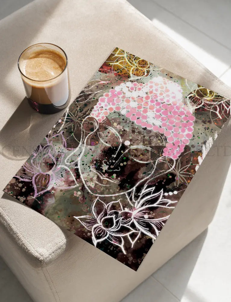 Meditating Buddha Art Print | Spiritual Wall Art