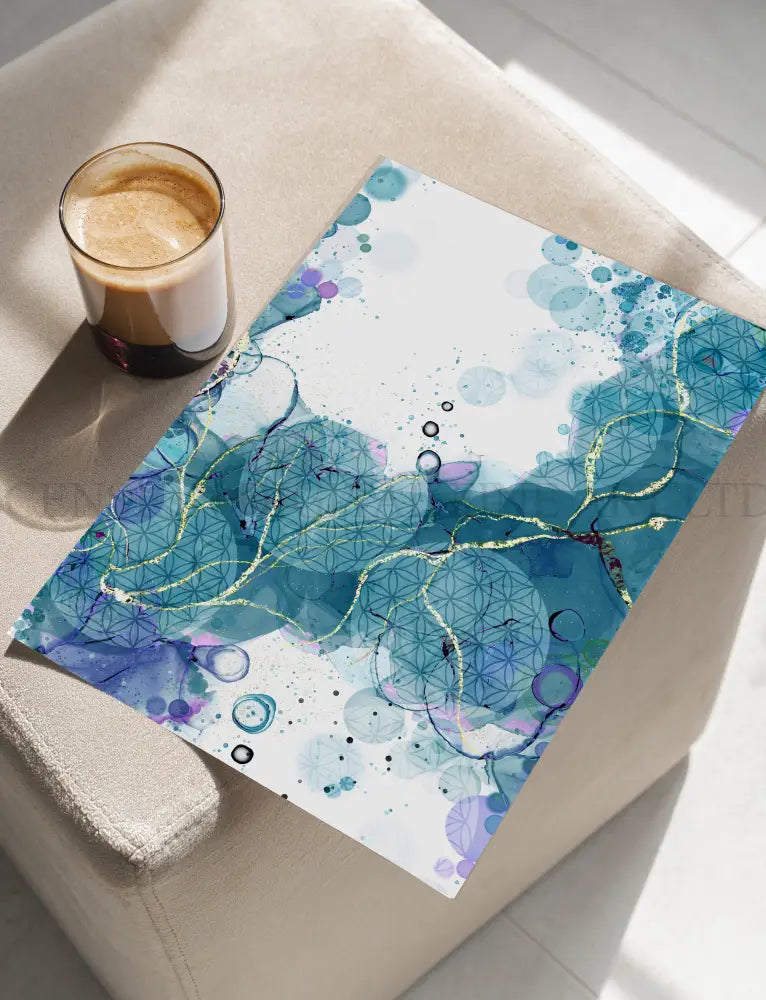 Vibrant Abstract Art Prints | Set of Two