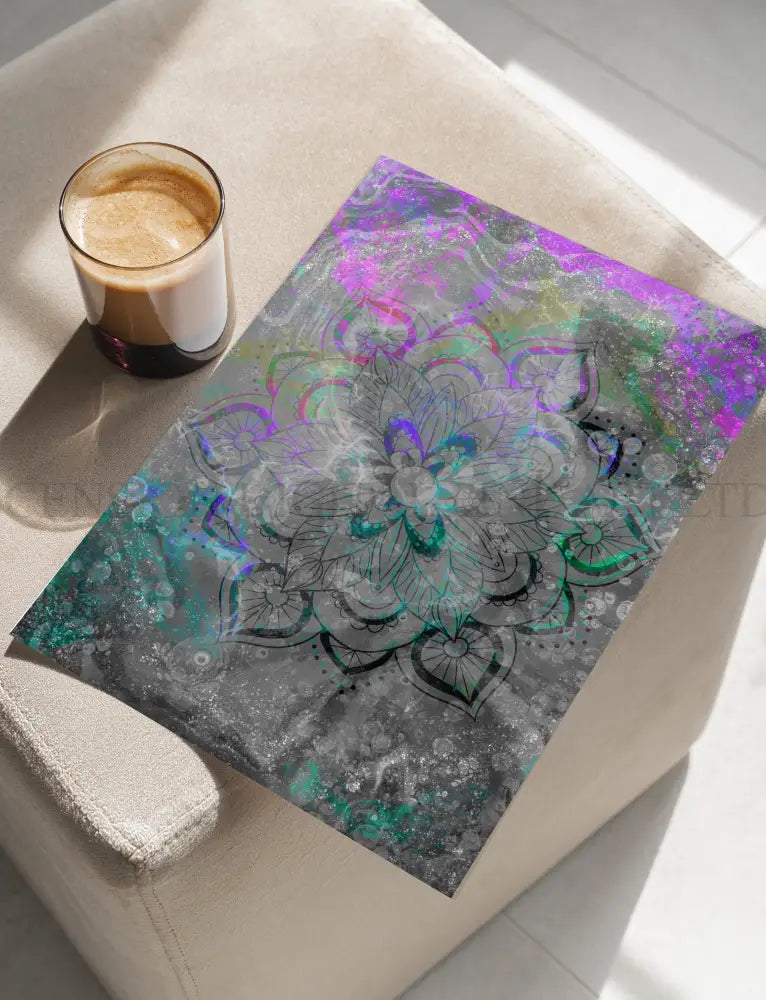 Mandala Art Print | Meditation Wall Art | Spiritual Art