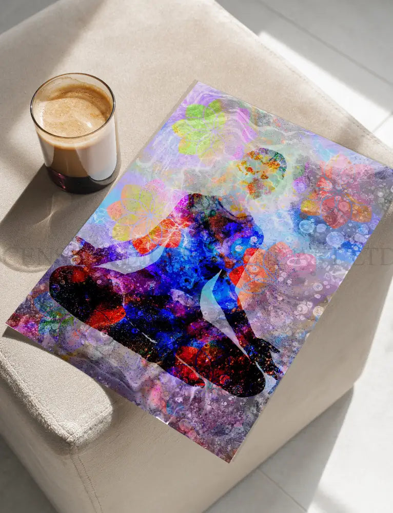 Meditation Art Print | Yoga | Spiritual Wall Art