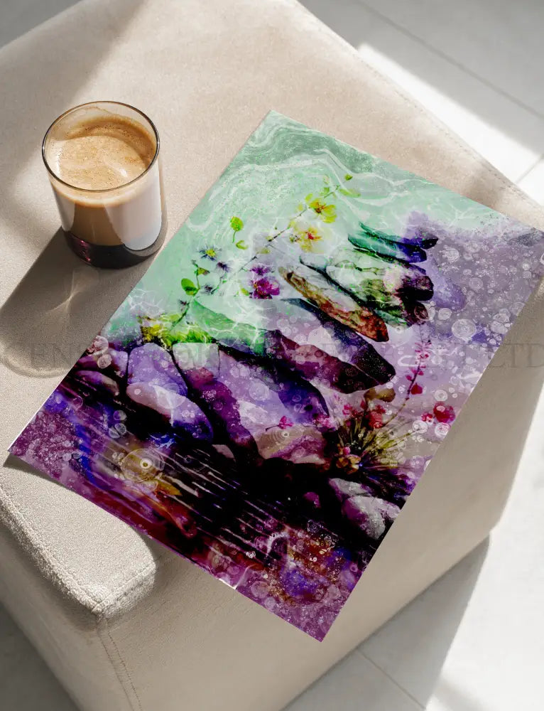 Balancing Stones Art Print | Serenity Wall Art