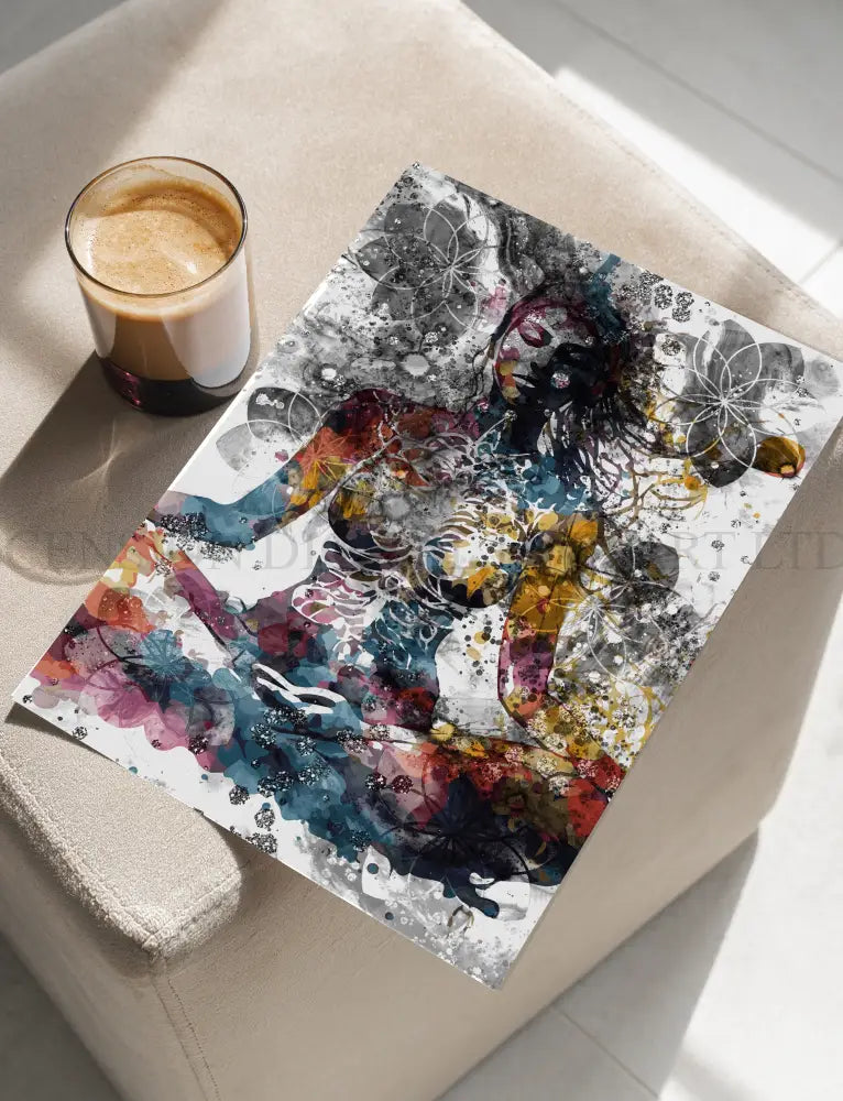 Meditation Art Print | Yoga | Spiritual Wall Art