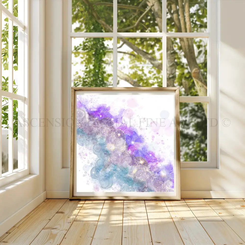 Abstract art print, spiritual wall art