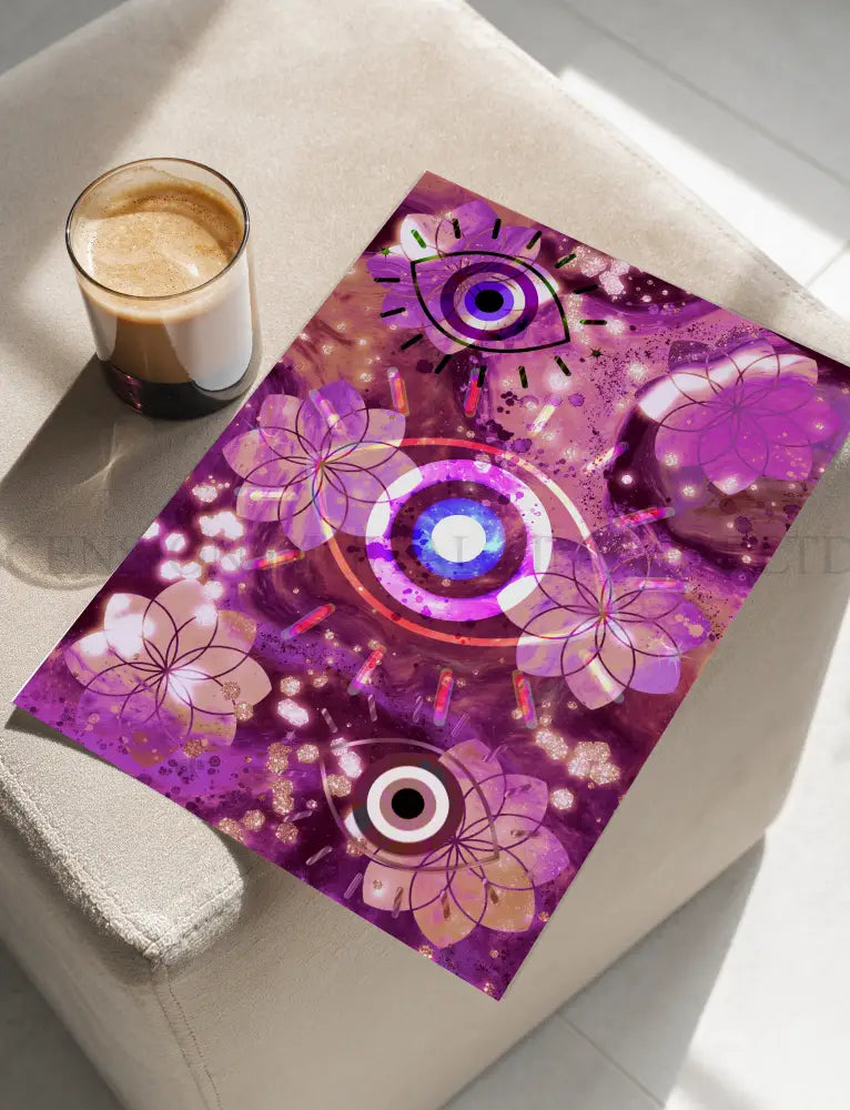 Meditation Art Print | Third Eye | Spiritual Wall Art