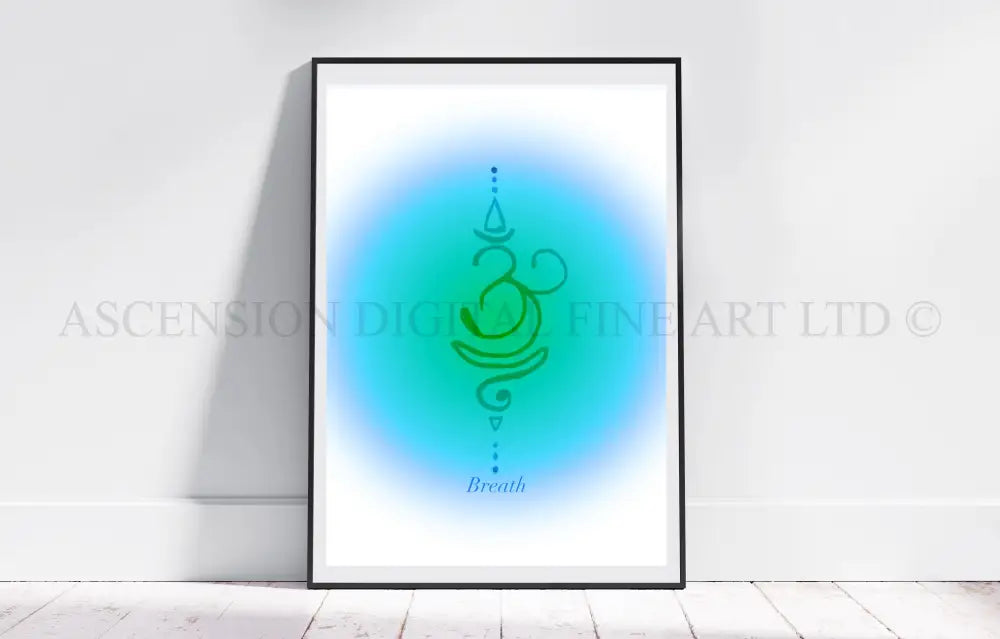 Angelic symbols art prints set, Zibu wall art