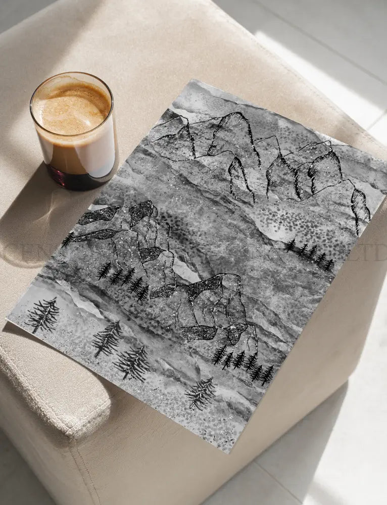 Mountain Art Print | Landscape | Nature Wall Art