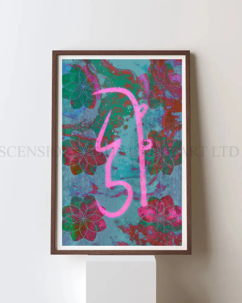 Reiki Symbol Art Print | Healing Wall Art | Set of Four