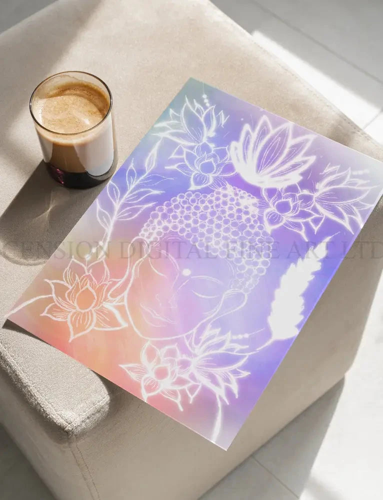 Buddha art print 