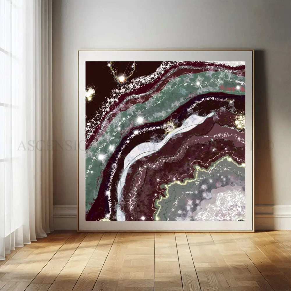 Geode art print