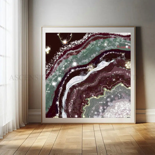 Geode art print