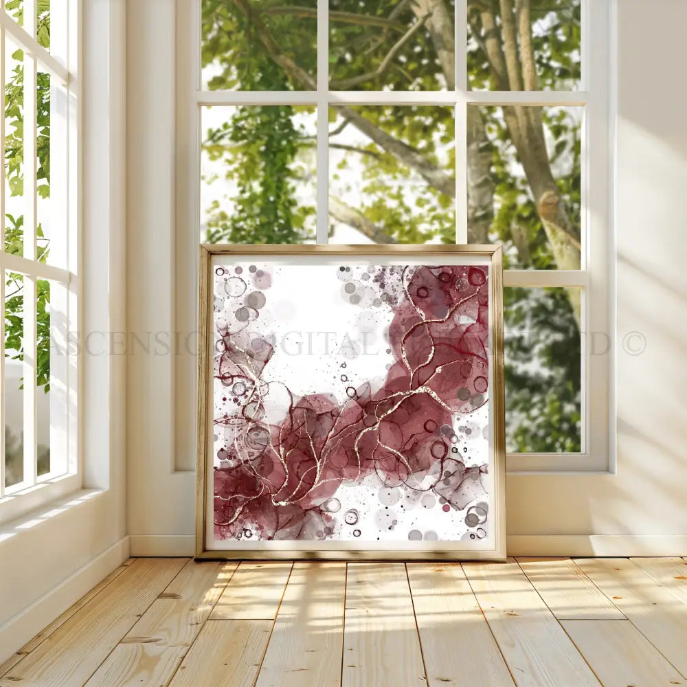 Abstract art print, spiritual wall art