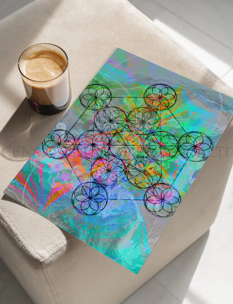 Metatrons cube art print