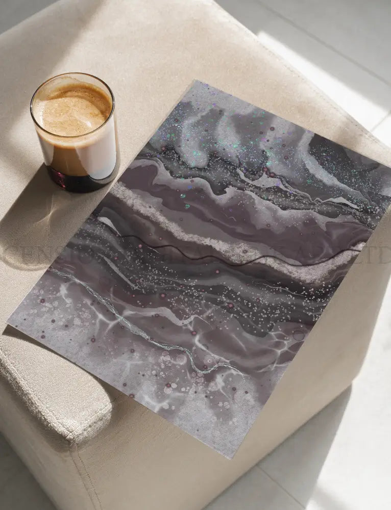 Abstract Coastal Art Prints | Spiritual Wall Art | Set of Three