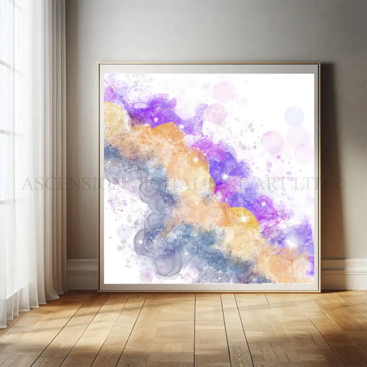 Abstract art print, spiritual wall art