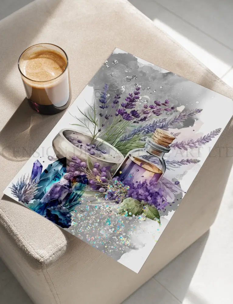 Apothecary Art Print | Wellness Wall Art