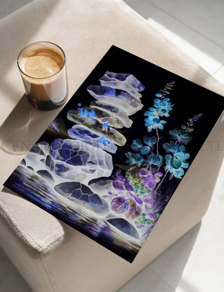 Balancing Stones Art Print | Serenity Wall Art