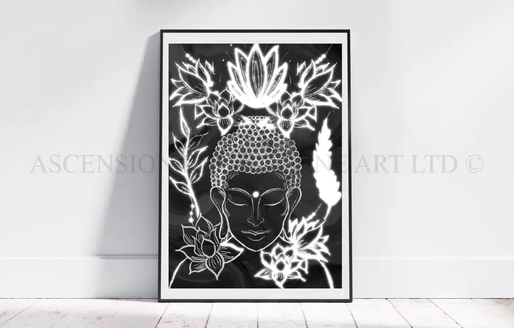 Buddha art print 