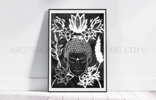 Buddha art print 