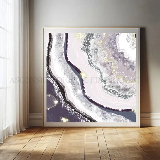 Geode art print