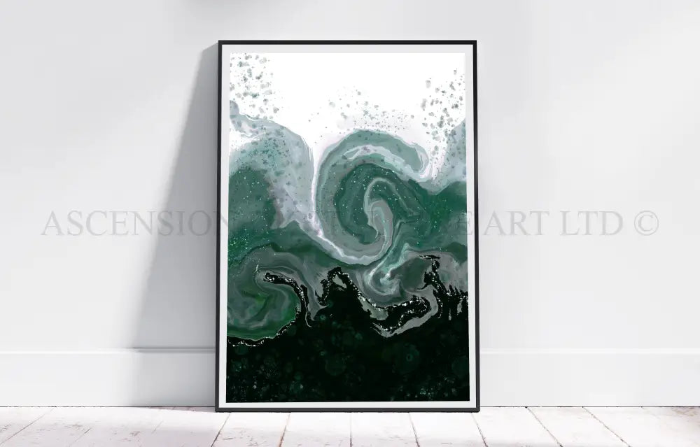 Abstract Coastal Art Prints | Spiritual Wall Art | Set of Three
