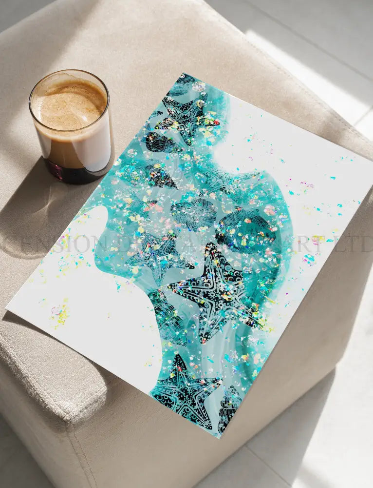 Coastal Art Print | Spiritual Wall Art | Set of Two