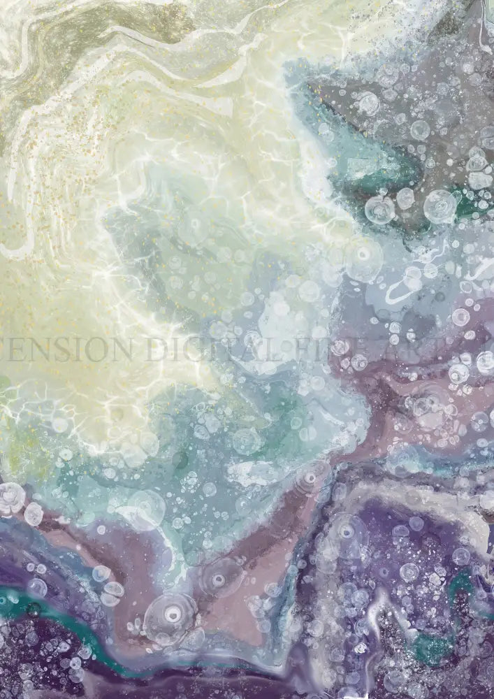 Abstract coastal art prints