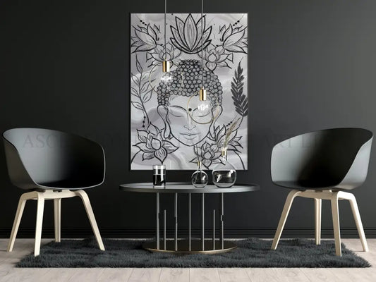 Meditating Buddha Art Print | Spiritual Wall Art