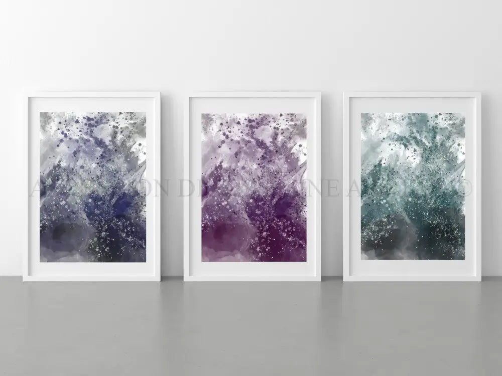 Abstract coastal art prints