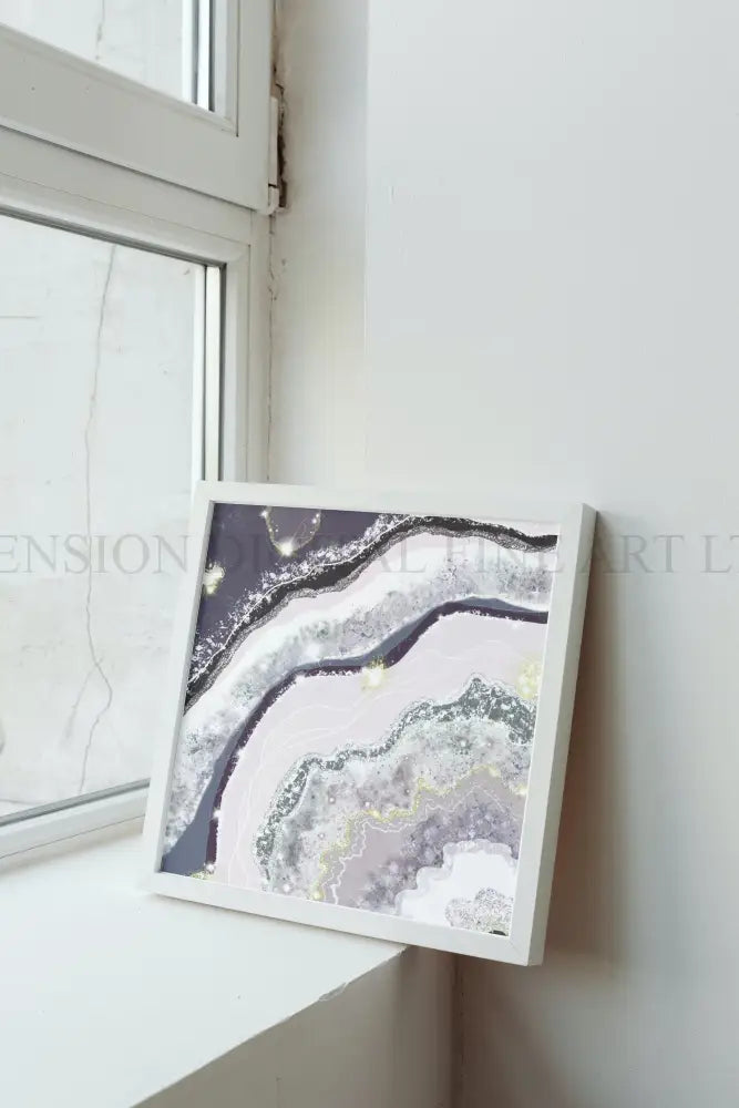 Geode art print