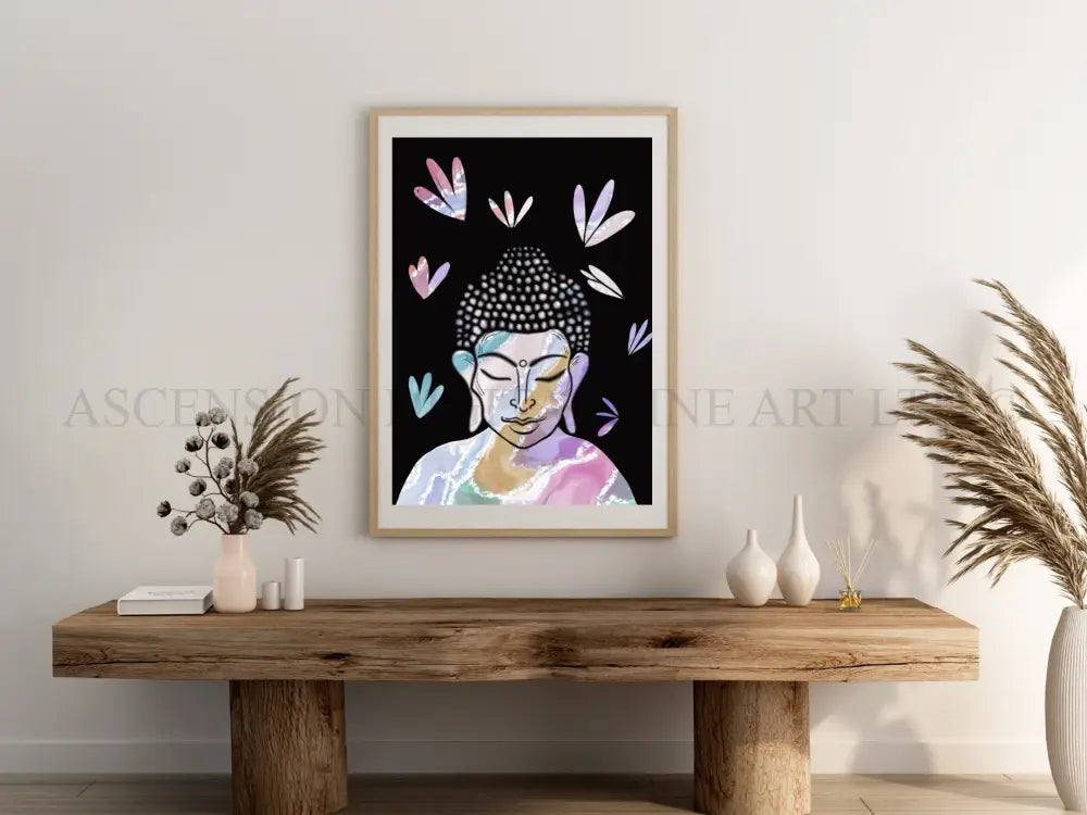 Buddha art print