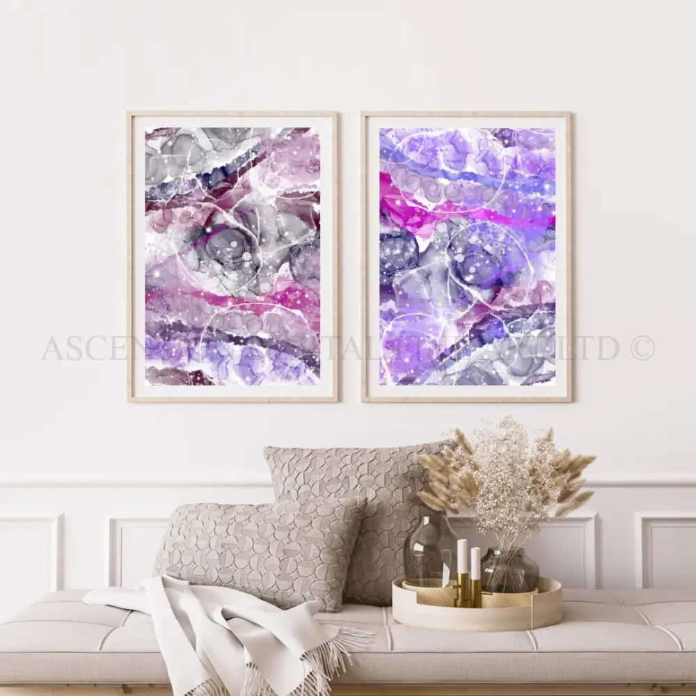 Abstract art prints, graffiti wall art