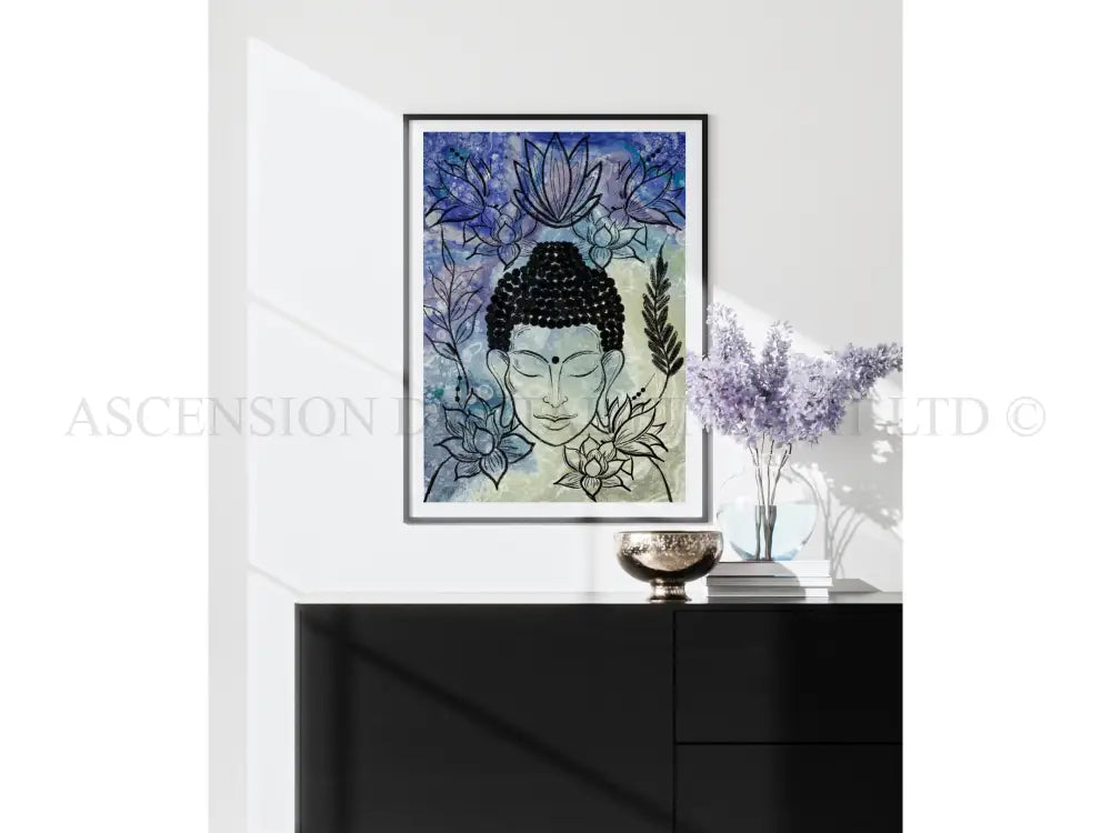 Buddha art print