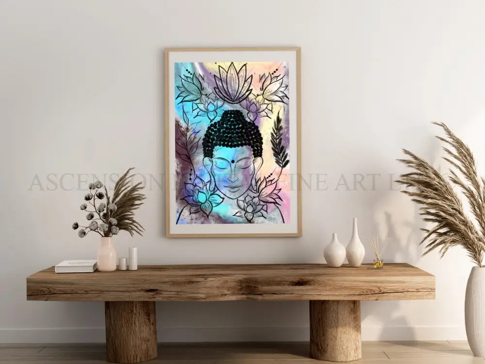 Buddha art print