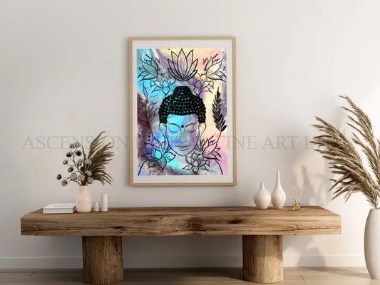 Buddha art print