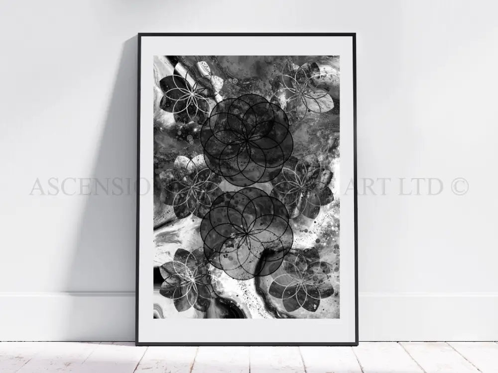 Sacred geometry art print