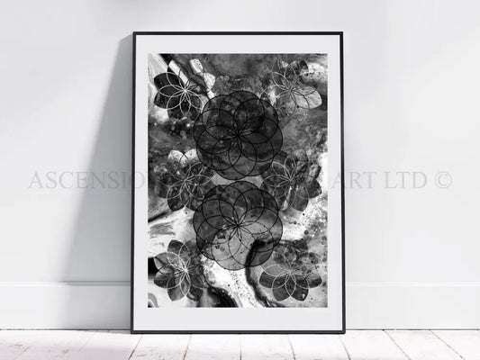 Sacred geometry art print