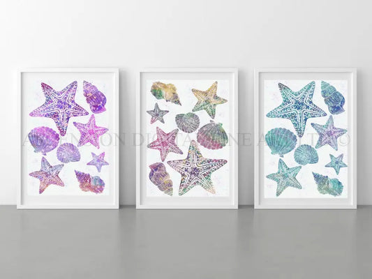 Coastal art print