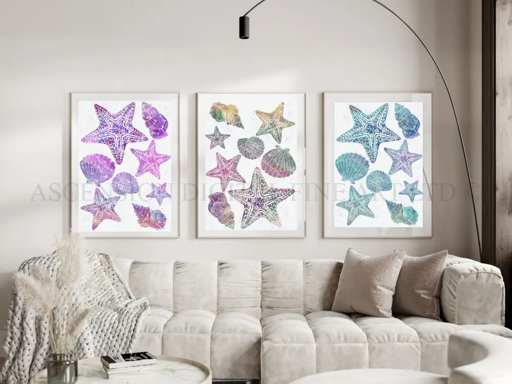 Coastal art print