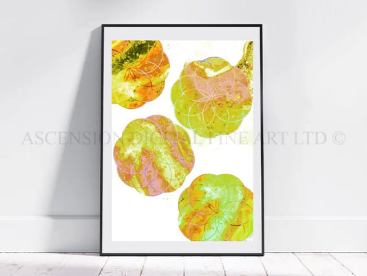 Sacred geometry art print