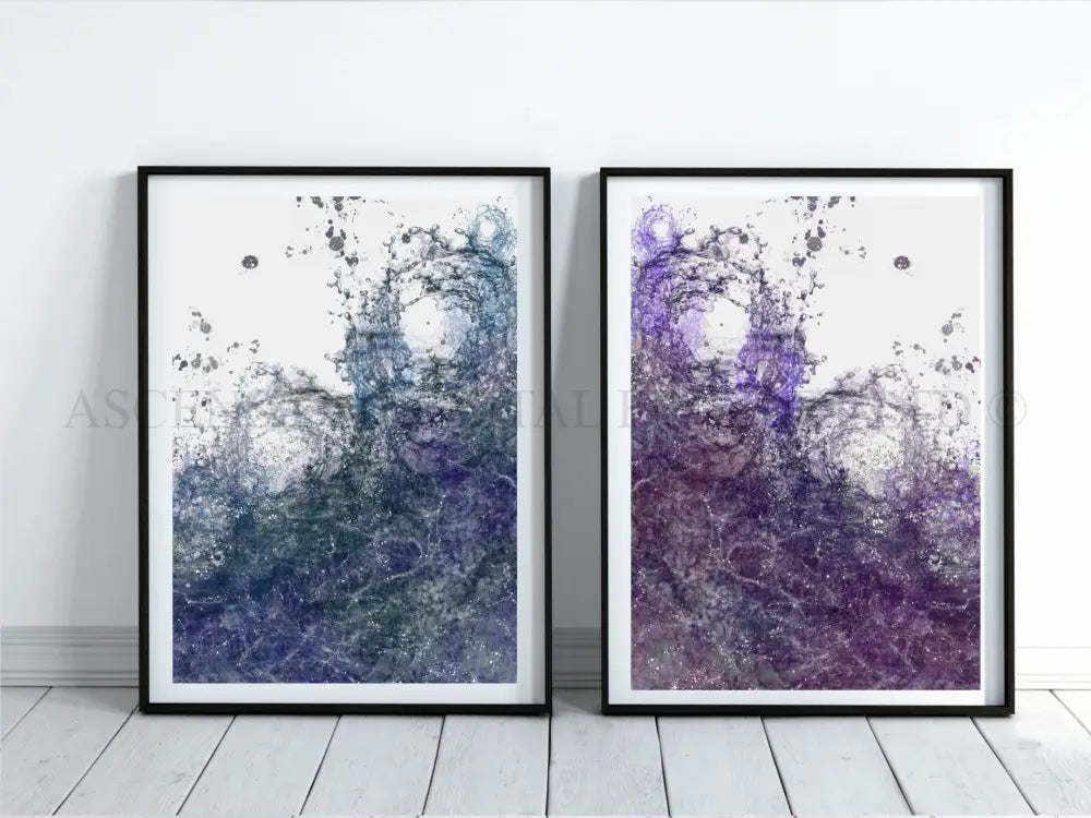 Abstract Coastal Art Prints