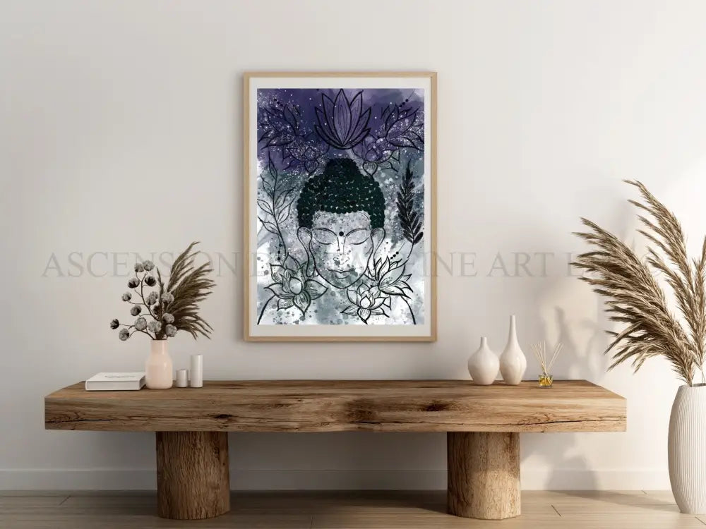 Buddha art print