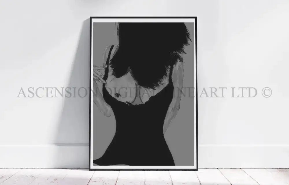 Nude women art print, figurative wall art