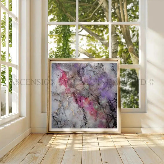 Geode art print