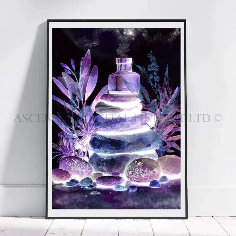 Balancing stones art print | Serenity Wall Art