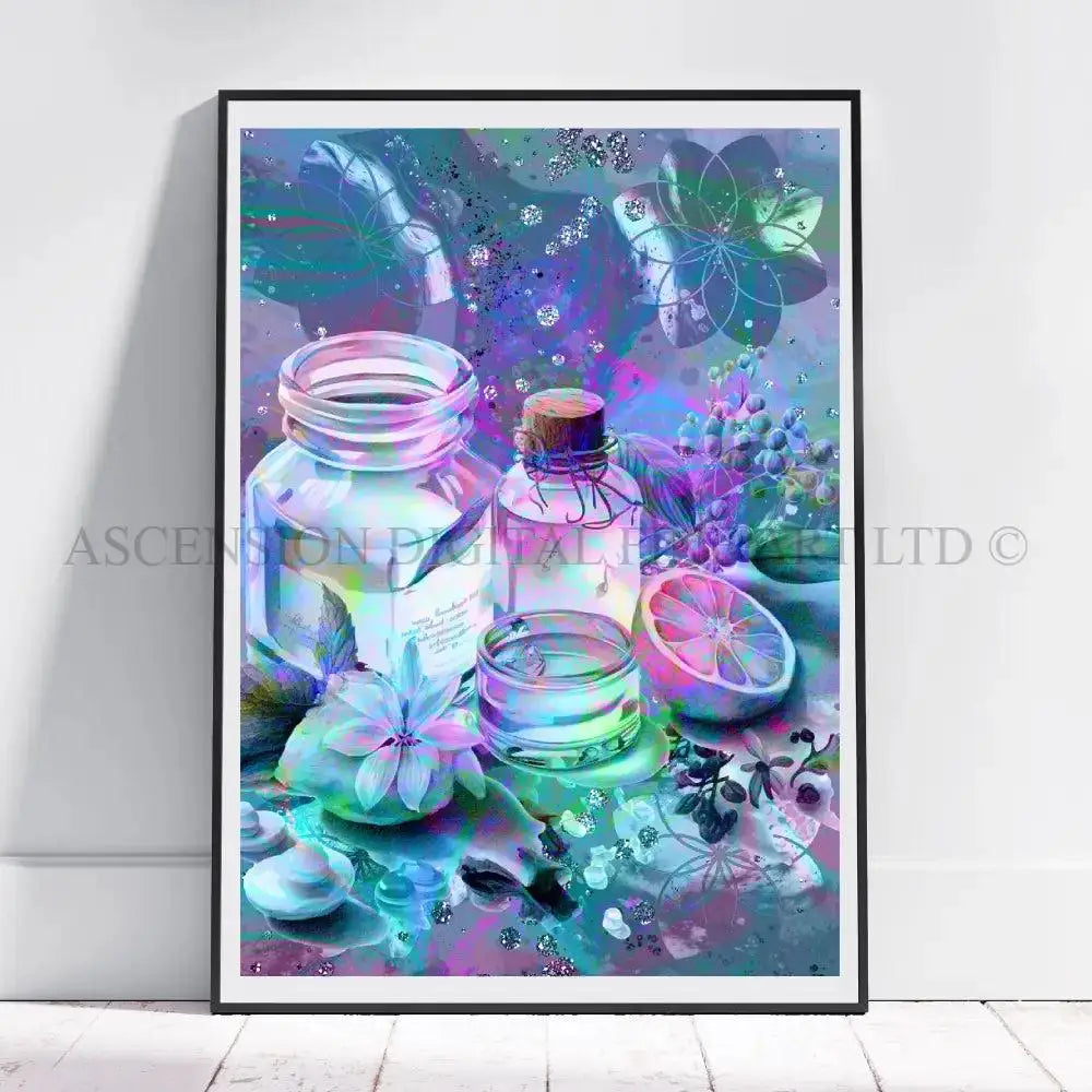 Apothecary Art Print | Wellness Wall Art