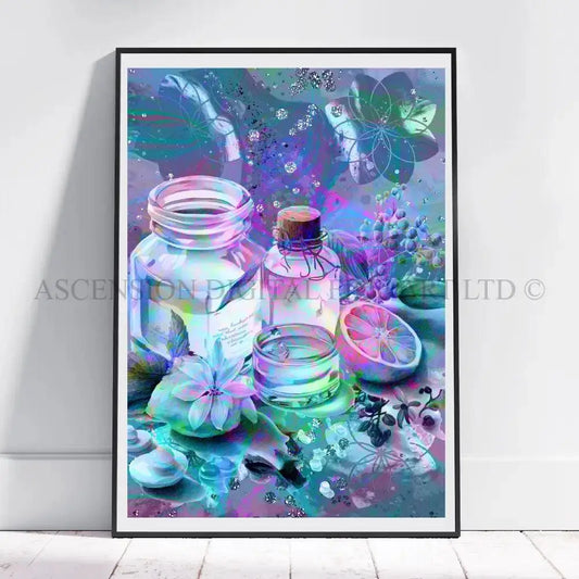 Apothecary Art Print | Wellness Wall Art