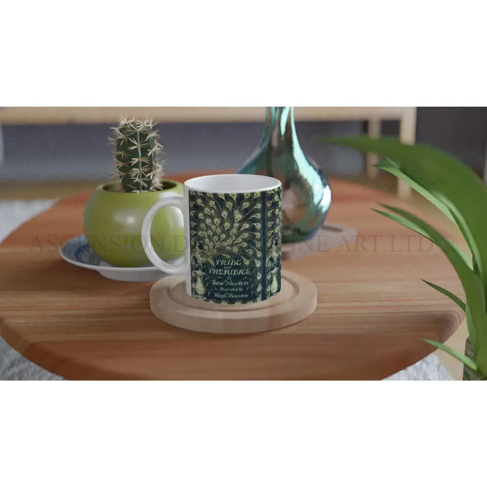 11oz Ceramic Mug Ceramic White