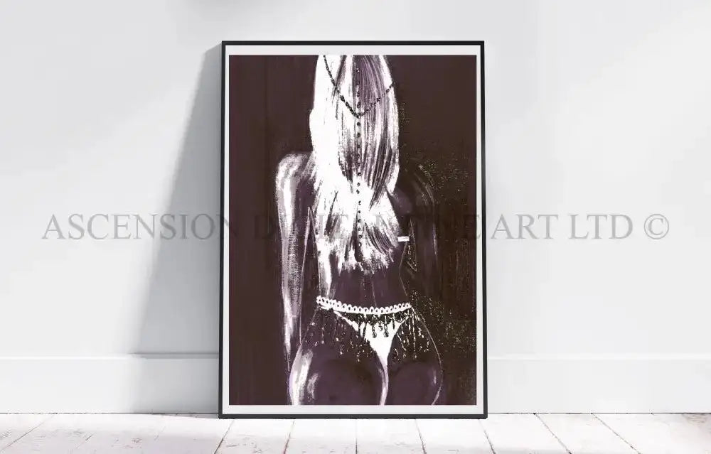 Nude women art print